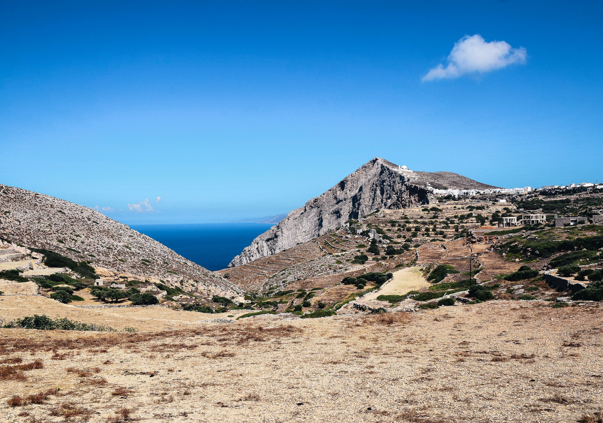 island of folegandros